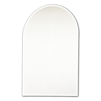 TEMA ENSUITE BEVELLED MIRROR 50X40 ARCH TOP