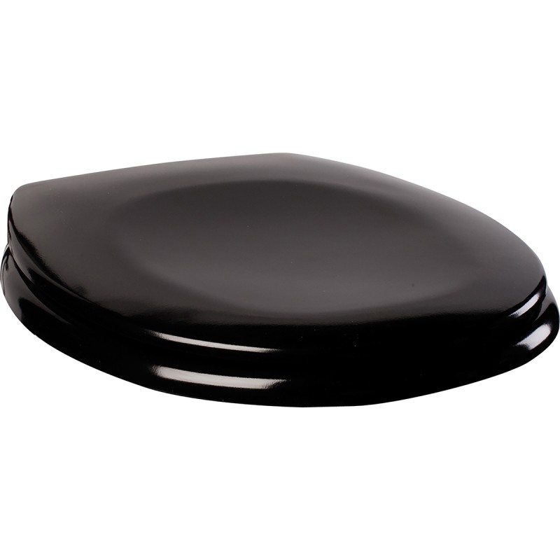 TEMA ANTIBACTERIAL TOILET SEAT BLACK