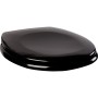 TEMA ANTIBACTERIAL TOILET SEAT BLACK