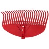 Plastic rake broom with 23 tines / 3035-23