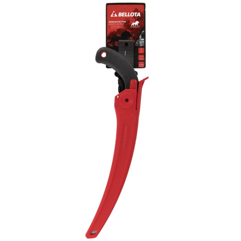 Lion saw with 13″ curved blade and curved bi-material handle. With sheath / 450BIMC13