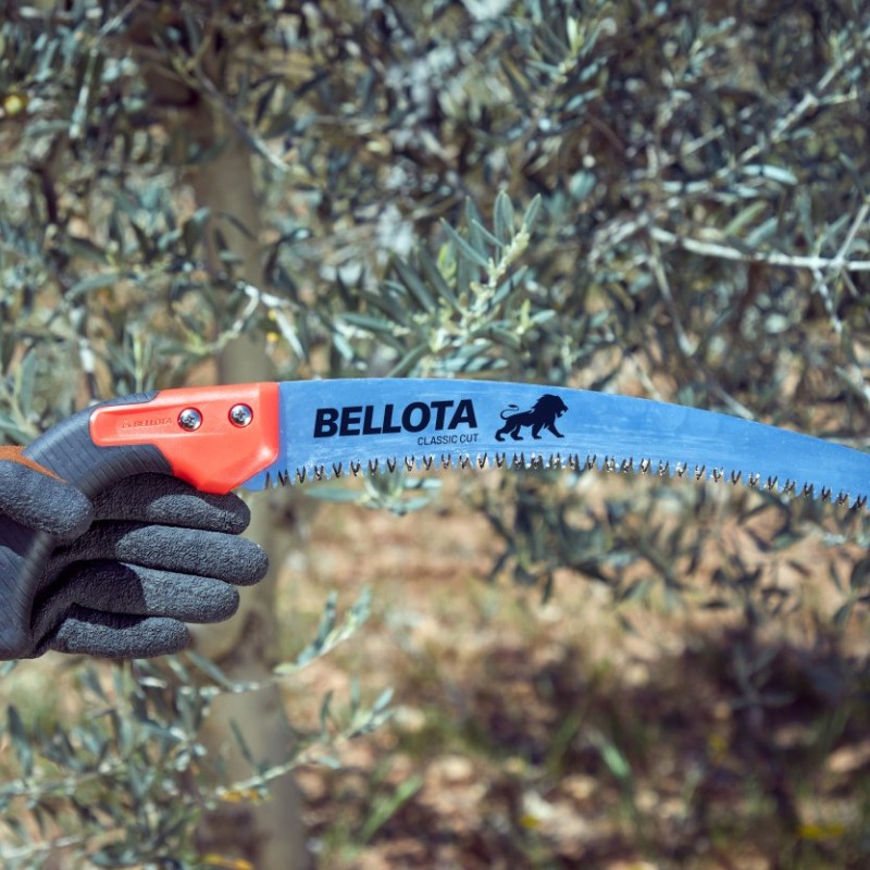 Lion saw with 13″ curved blade and curved bi-material handle. With sheath / 450BIMC13