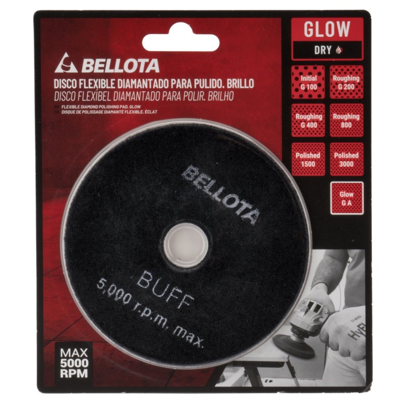 Flexible diamond brightening disc / DFDIAMA