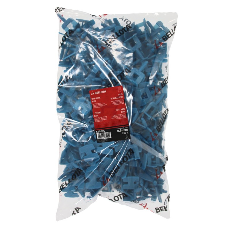 Ceramic levelling chock for 1.5 mm Push&Level wedge system - 200 units bag / LSS015