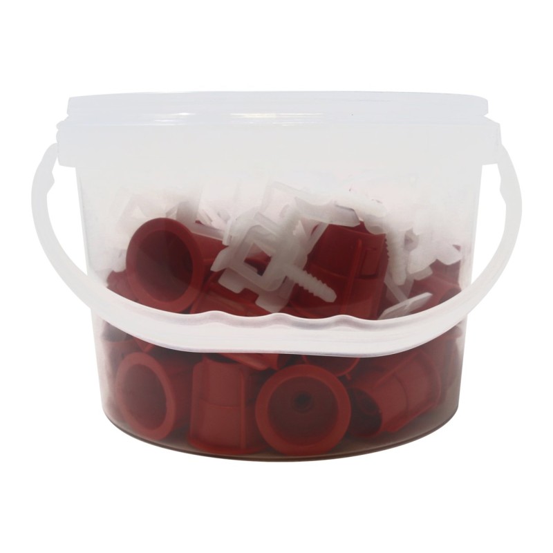 Ceramic levelling kit for 2 mm Push&Level wedge system - 100 chocks + 50 PUSH / LSSKIT020