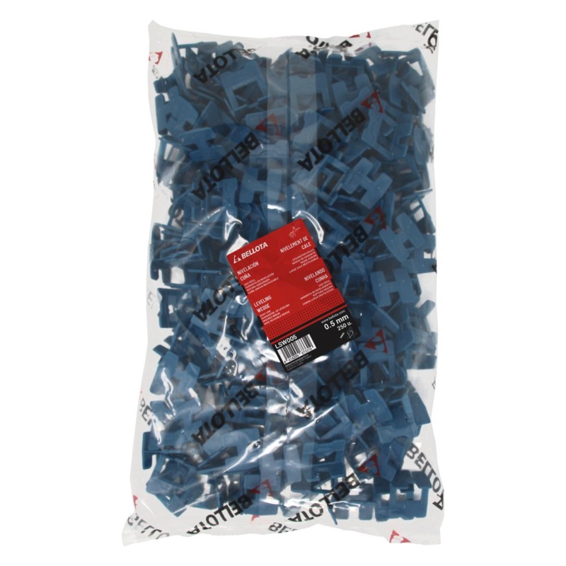 Ceramic levelling chock for 2 mm wedge system - 2000 units box / LSW0202000