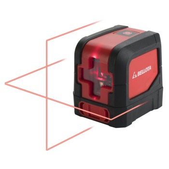 20 m red cross laser level for levelling work / NIV20R