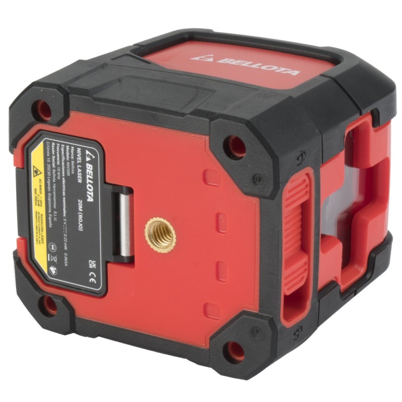 20 m red cross laser level for levelling work / NIV20R