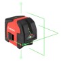 30 m green cross laser level with plumb line for levelling work / NIV30V