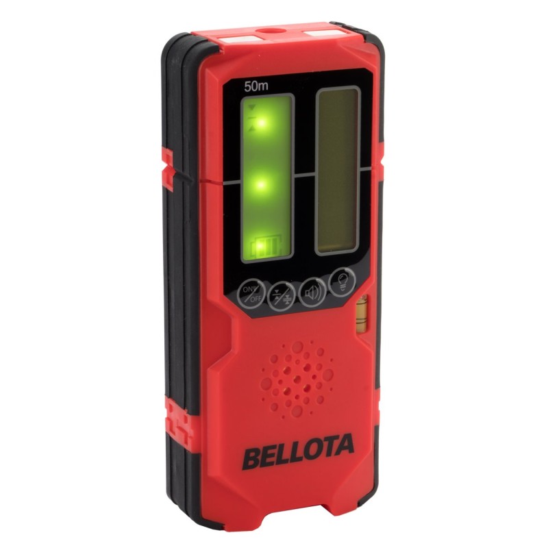 Laser level receiver up to 50 m, red and green / NIVRECEP