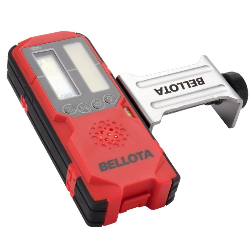 Laser level receiver up to 50 m, red and green / NIVRECEP