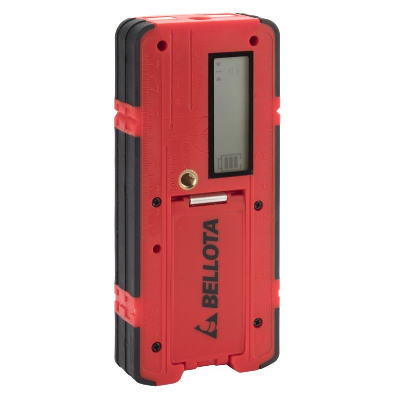 Laser level receiver up to 50 m, red and green / NIVRECEP