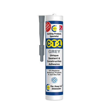 C-Tec CT1 Grey TRIBRID® Multi Purpose Sealant & Adhesive 290ml
