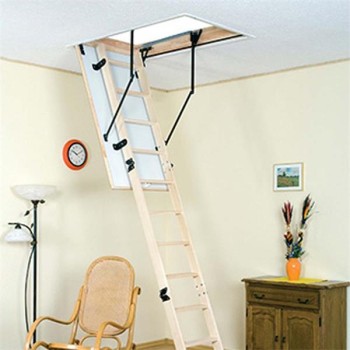 Oman Termo Attic Timber Folding Loft Ladder 120 X 60 CM