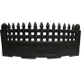Home Collection 18" Black Cast Iron Vintage Fire Grate
