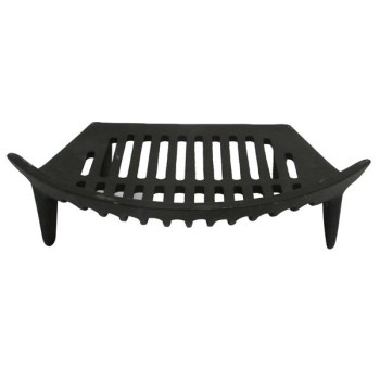 Home Collection 16" Black Cast Iron Fire Grate