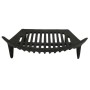 Home Collection 18" Black Cast Iron Fire Grate