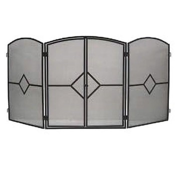 Home Collection Decorative Black Stove Guard