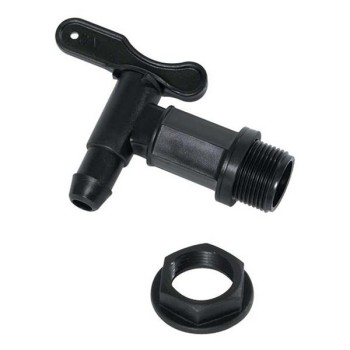 The Garden Collection Black Waterbutt Replacement Tap