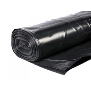 Polythene Damp Proof Membrane 1200 Gauge Black 15M x 3.5M