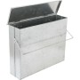 Home Collection Galvanised Ash Storage Box