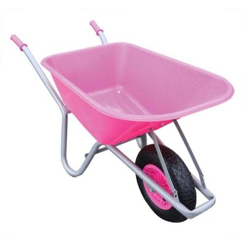 Wheelbarrow 100Lt PVC Body Pink