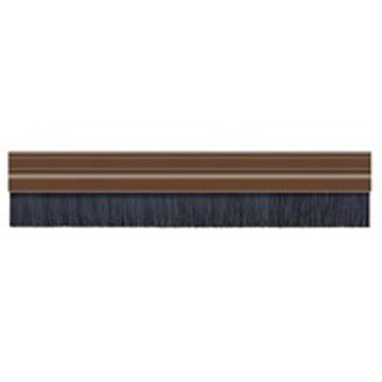 Exitex Brush Seal Strip PVC Brown