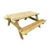Orchard Craft Adare Wooden 4 Seater Picnic Bench