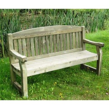 Orchard Craft Cashel Wooden 3 Seater Garden Bench