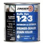 Zinsser Bulls Eye 1-2-3 Interior & Exterior Primer Sealer Paint 1L