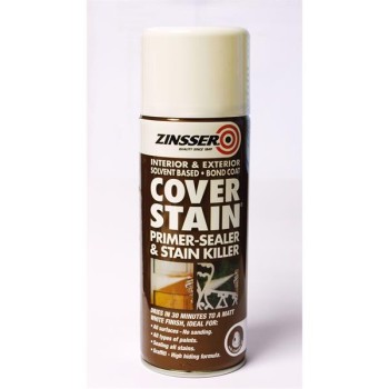 Zinsser Cover Stain Primer Sealer Aerosol 400Ml