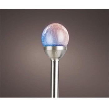 Crackle Colour Change Solar Light