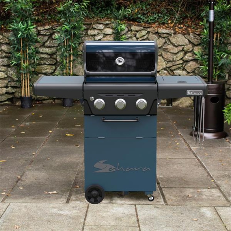 Sahara X350 Three Burner Gas Barbecue