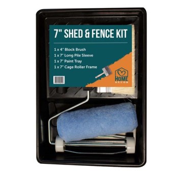 Home Decor 7" Shed & Fence Kit