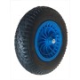 Buildworx Wheelbarrow Solid Spare Wheel Blue Rim