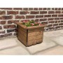 Orchard Craft Small Wooden Square Garden Planter