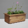 Orchard Craft Medium Wooden Trough Garden Planter