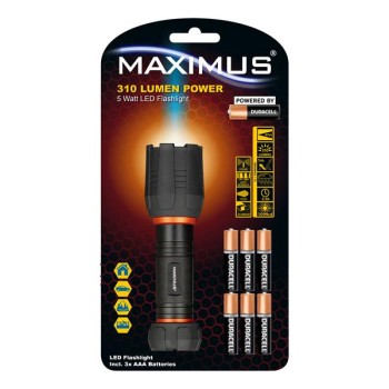 Maximus 5W LED 310 Lumen Flashlight