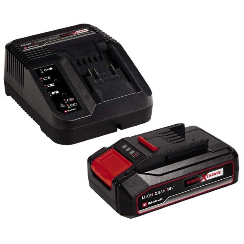 Einhell Power X-Change 18V 2.5Ah Rechargeable Battery & Charger Kit