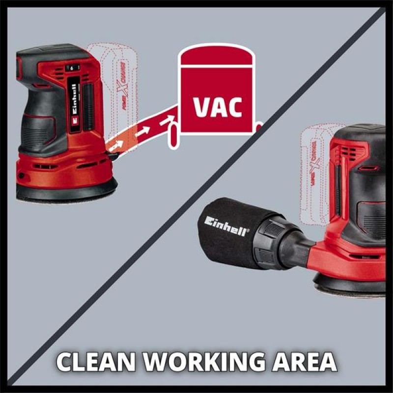 Einhell Power X-Change 18V Cordless 125MM Rotating Sander