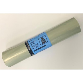 Bruno Heavy Duty Clear Bin Bags 14 Pack