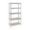 Galvanised Boltless Shelving 5 Shelves