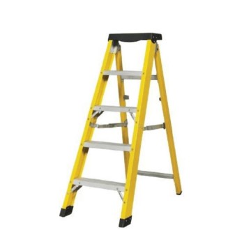 5 Step Single-Sided Fibreglass Step Ladder