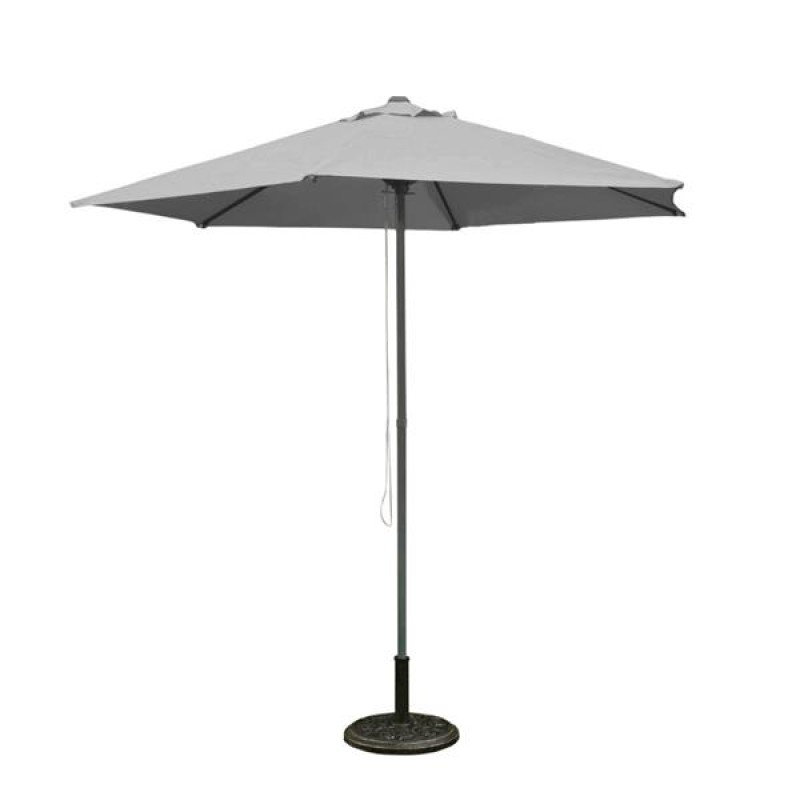 Parasol Aluminium 2.5m Grey