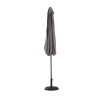 Parasol Aluminium 3m Crank and Tilt  Grey