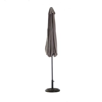 Parasol Aluminium 3m Crank and Tilt  Grey