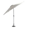 Parasol Aluminium 3m Crank and Tilt  Grey