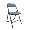 Folding Padded Chair Grey
