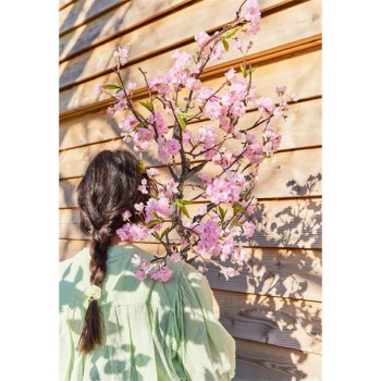 Faux Cherry blossom  tree in pot pink  H125cm