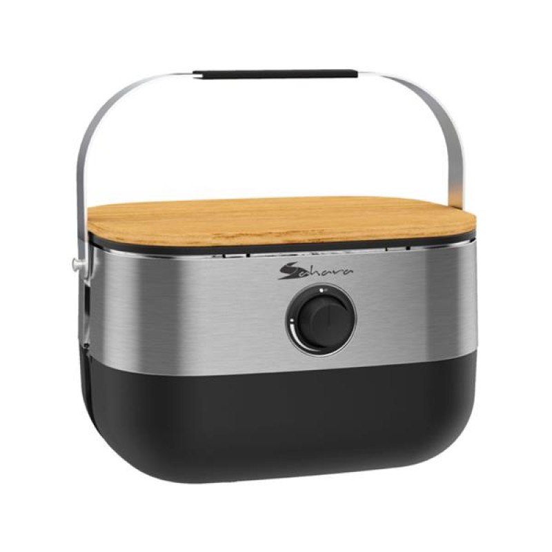 Sahara Portable Mini Gas BBQ - Stainless Steel